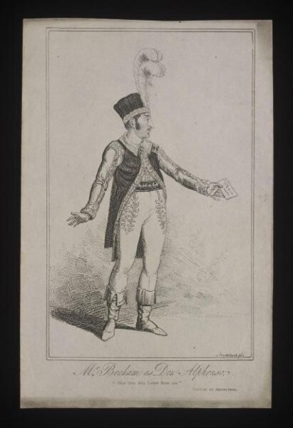 Cruikshank, George, Mr Braham as Don Alphonso