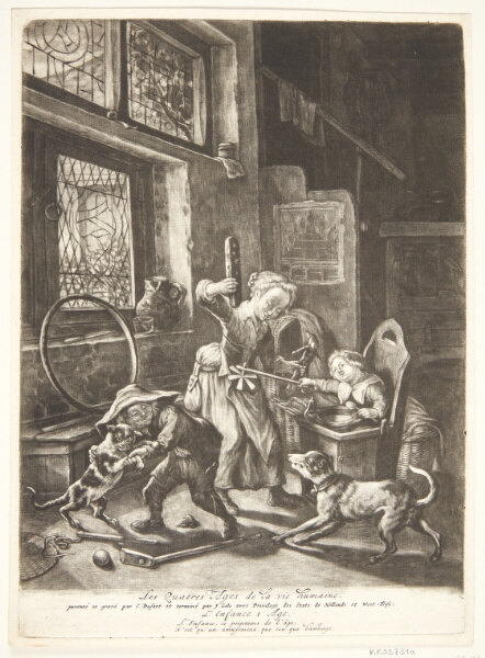 Cornelis Dusart, Barndom