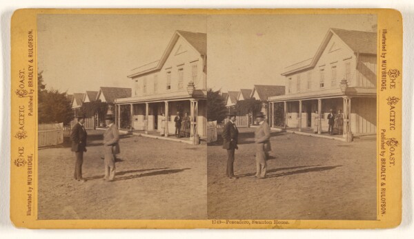 Eadweard J. Muybridge, Pescadero, Swanton House.