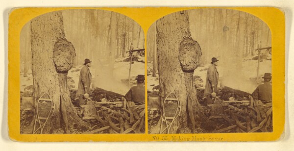 Benjamin West Kilburn, Making Maple Sugar