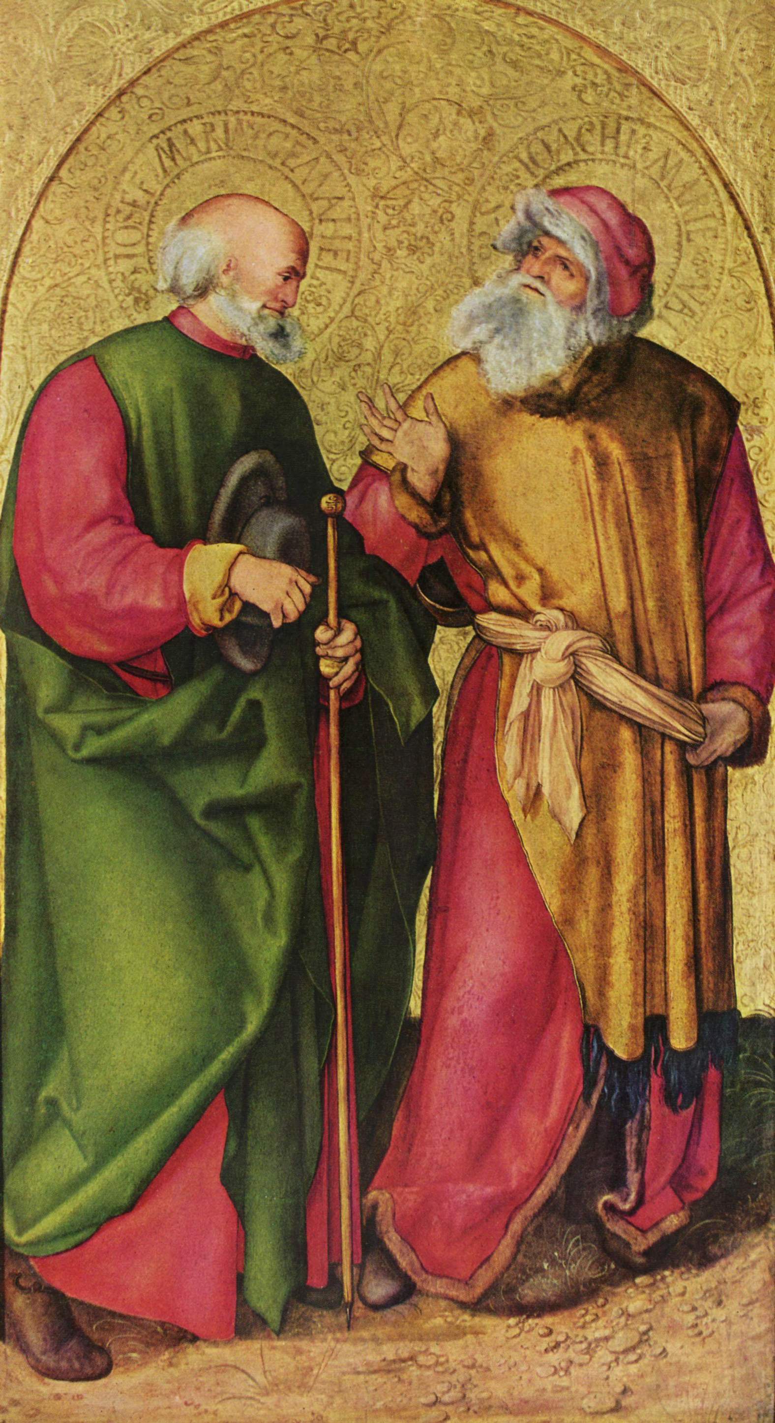 Albrecht Dürer, Jabach Altar: Saints Joseph and Joachim