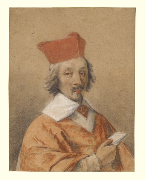 Simon Vouet, Portrait of Armand-Jean du Plessis, Cardinal de Richelieu