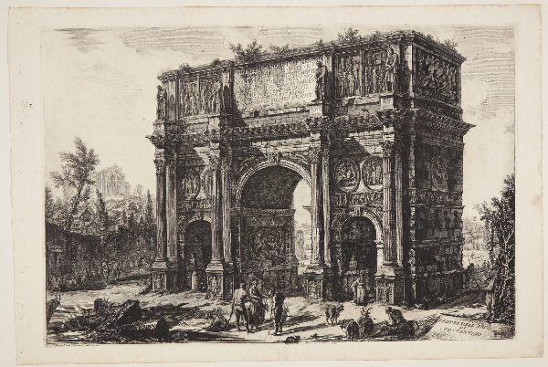 Giovanni Battista Piranesi, Constantin's triumfbue