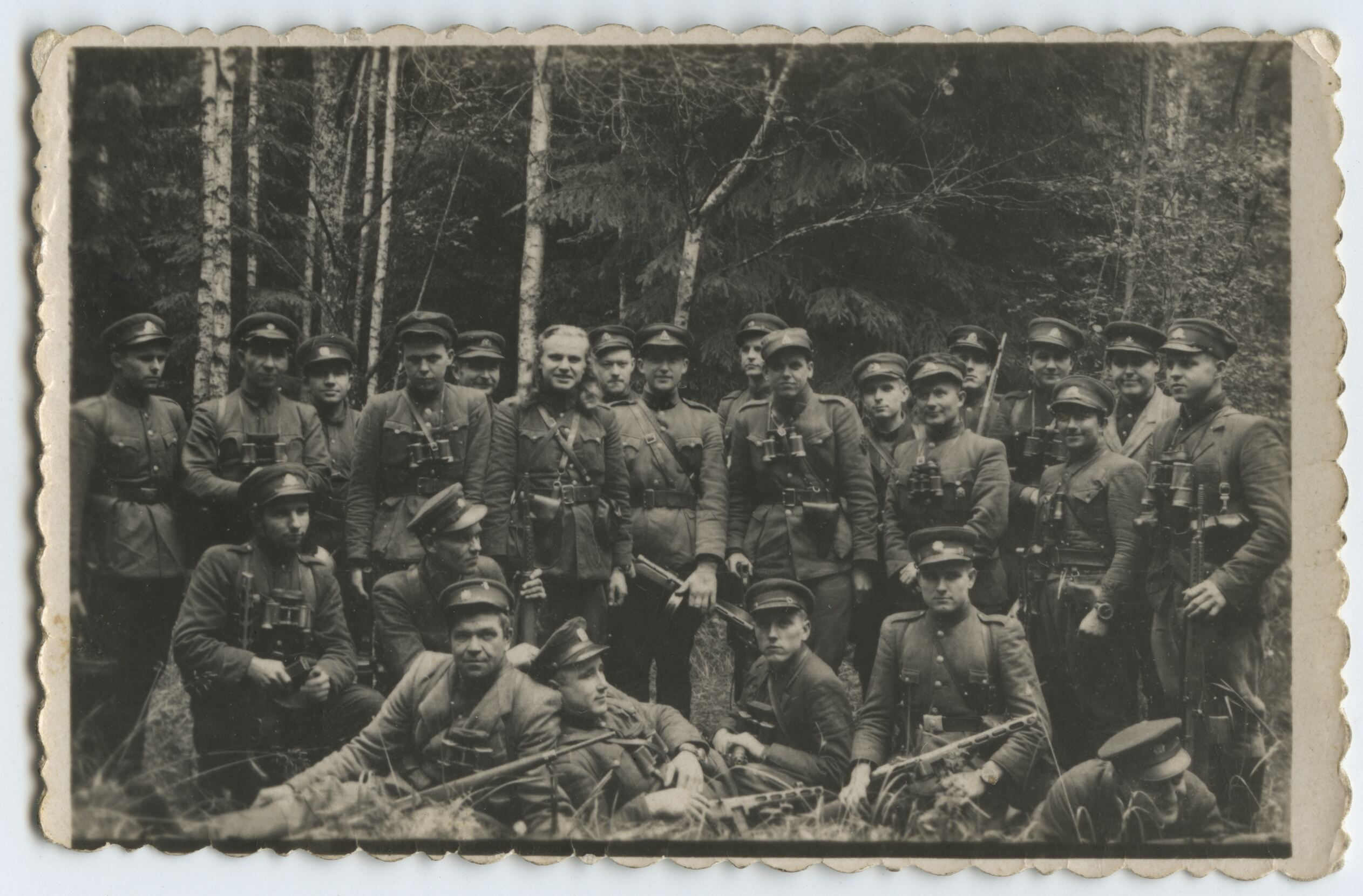 Nežinomas autorius, „Audros“ būrio partizanai