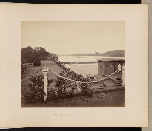 Samuel Bourne, The Public Gardens or Bund, Poonah