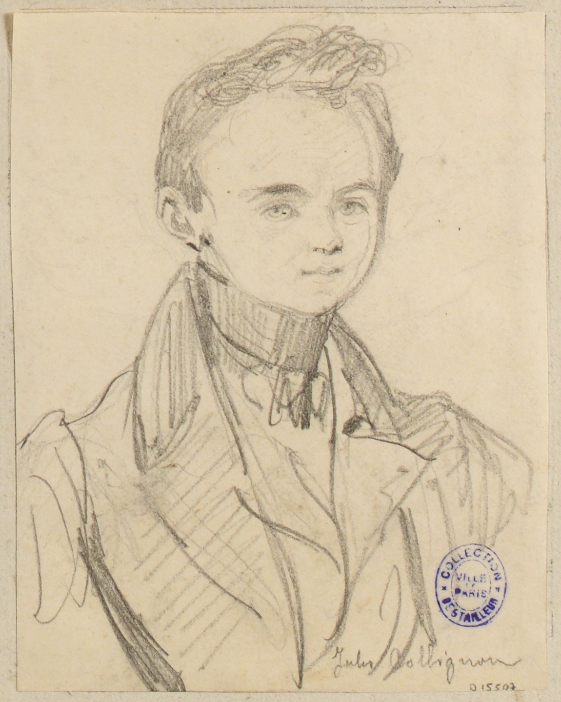 Anonyme, Portrait de Jules Collignon
