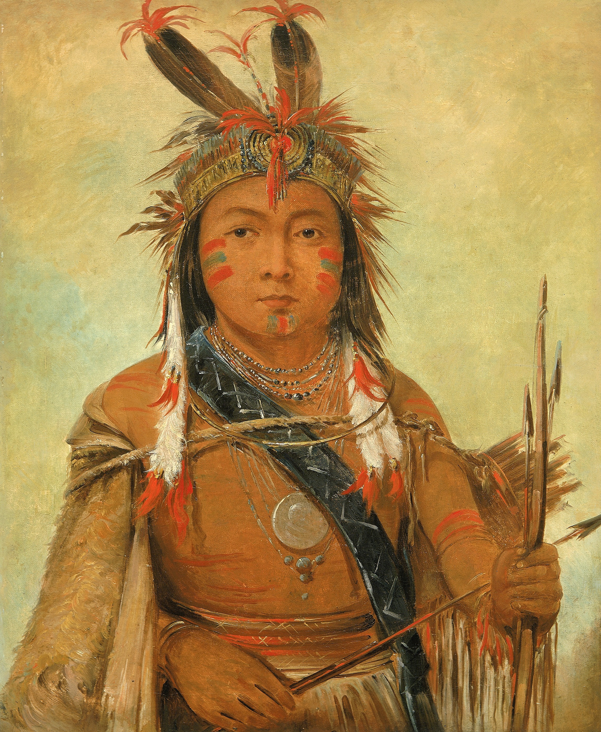 George Catlin, Ud-je-jock, Pelican, a Boy
