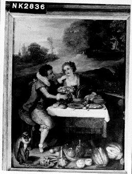 Frans Francken the Younger, couple in landscape