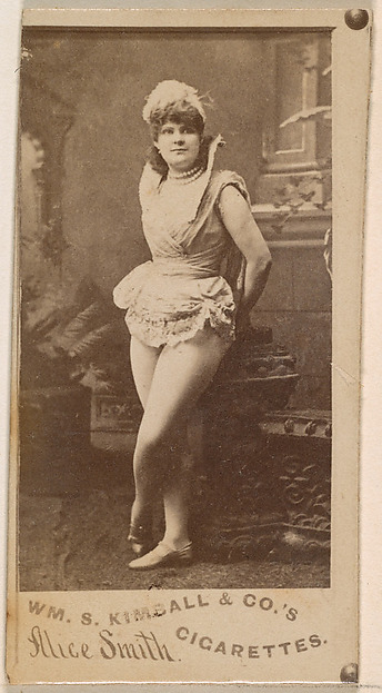 William S. Kimball & Company, Alice Smith, from the Actresses series (N203) issued by Wm. S. Kimball & Co.
