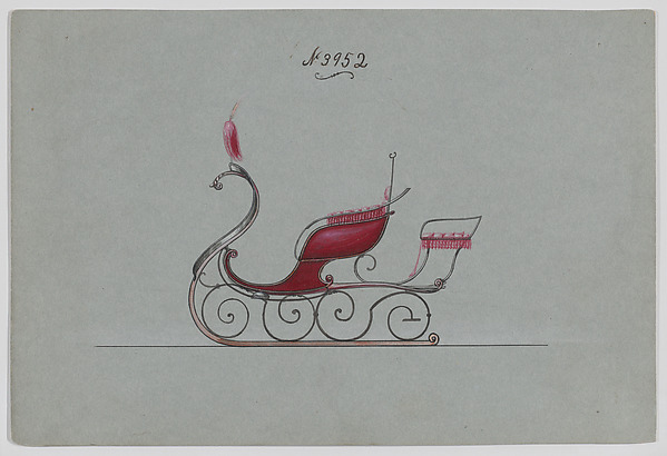 Brewster & Co., Sleigh with Rumble Seat # 3952