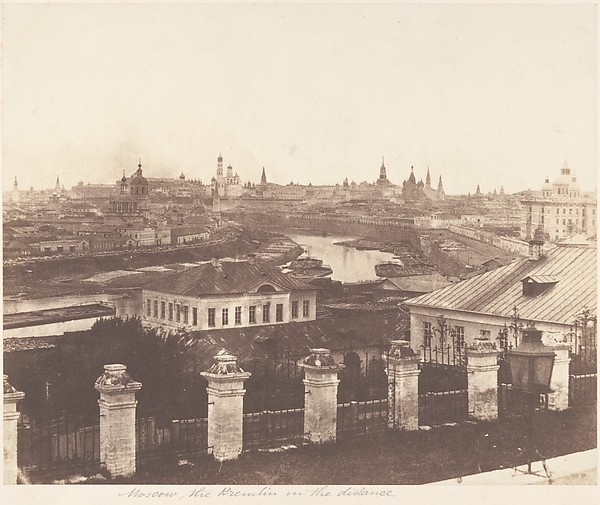 Roger Fenton, Moscow, the Kremlin in the Distance