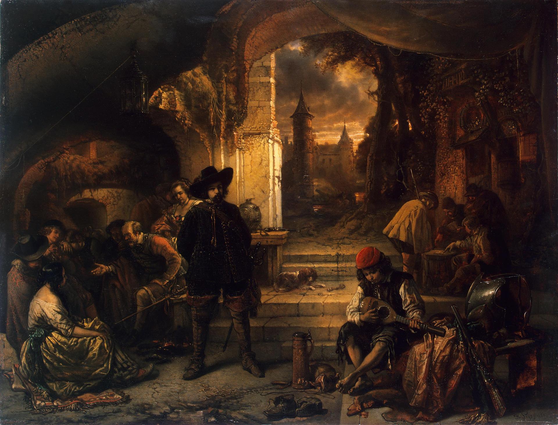 Jan August Hendrik Leys, Guardroom