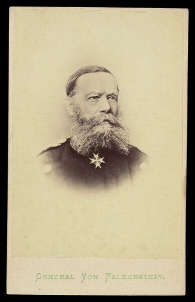 London Stereoscopic and Photographic Company, A portrait of 'General Von Falkenstein'