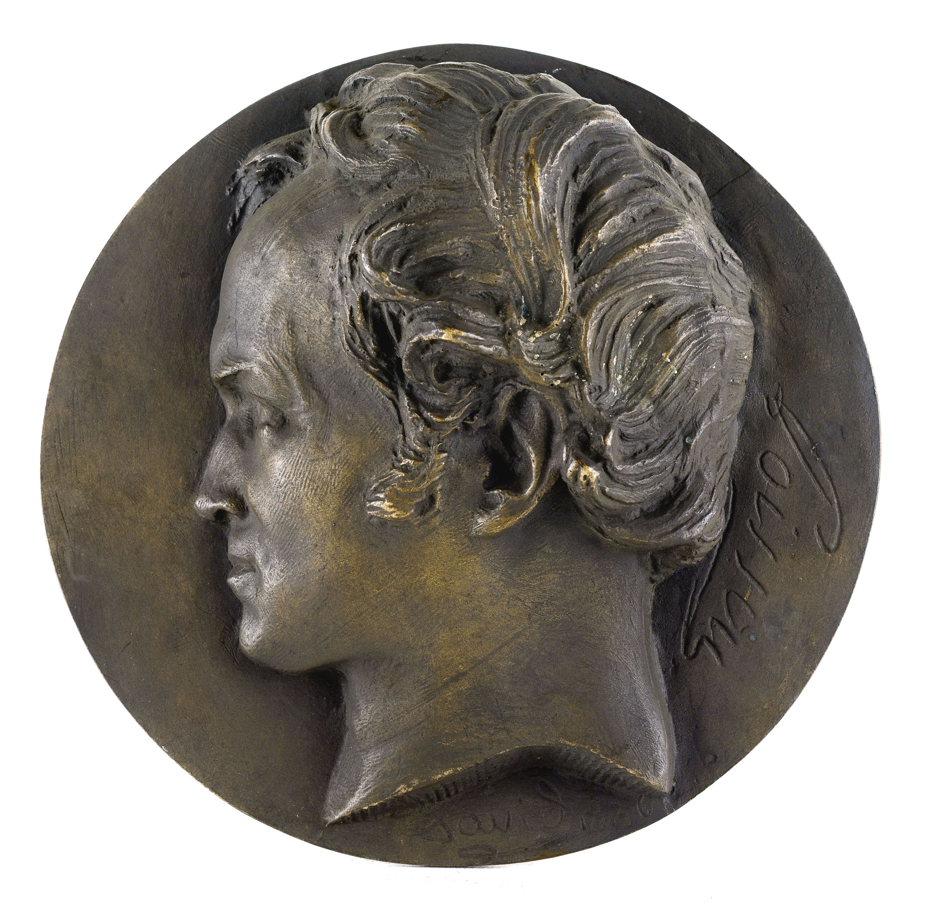 David d'Angers, Portrait de Siméon-Denis Poisson (1781-1840), géomètre
