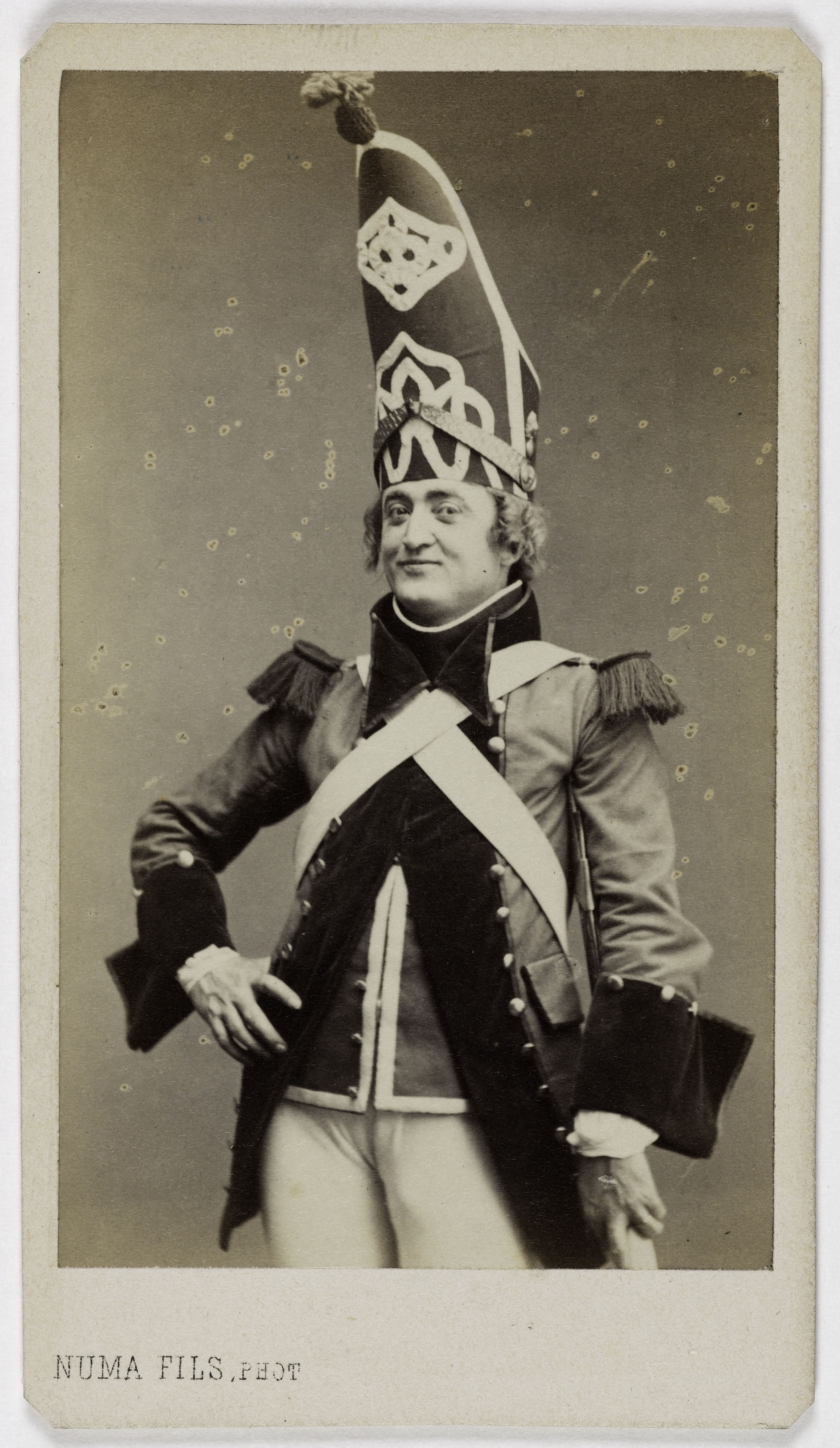 Numa Fils, Portrait de José Dupuis (1833-1900), (acteur)