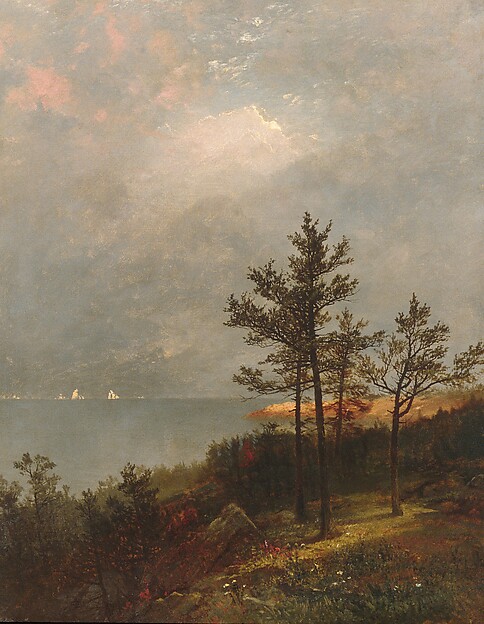 John Frederick Kensett, Gathering Storm on Long Island Sound