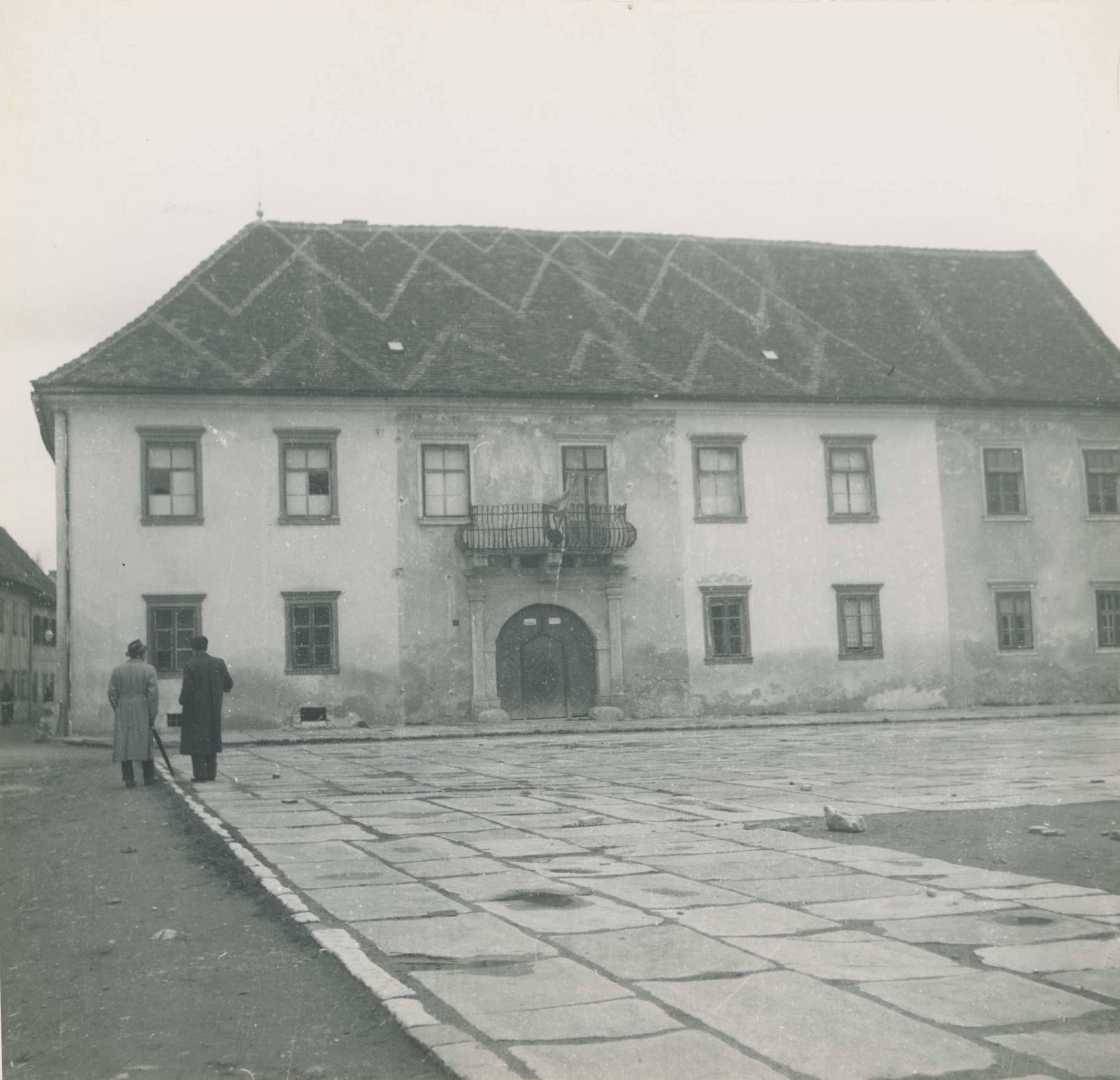 neutvrđen autor, Varaždin - palača Sermage, pročelje