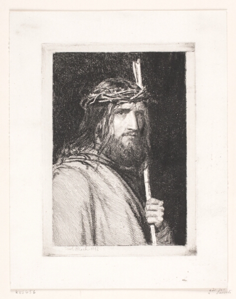 Carl Bloch, Den tornekronede Kristus