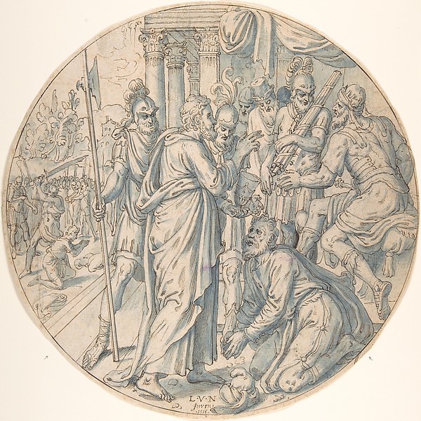 Lambert van Noort, St. George and the Sorcerer of Dacian
