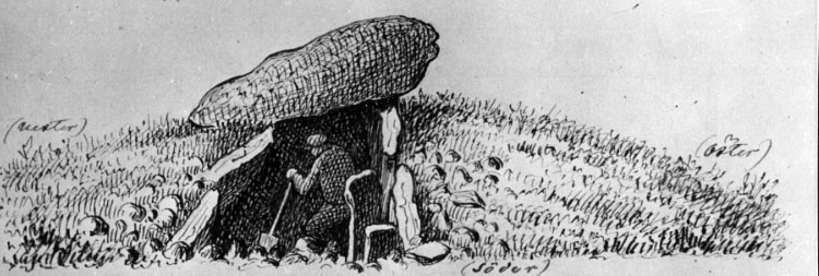 Stig Rehn, Hångsdala sn. Prästgården "Stadsgärdet", "Kanehall", undersökt beskriven o avritad av PA Säve 1863