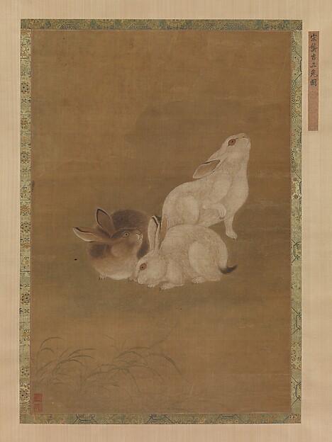 Unidentified artist, Three Rabbits