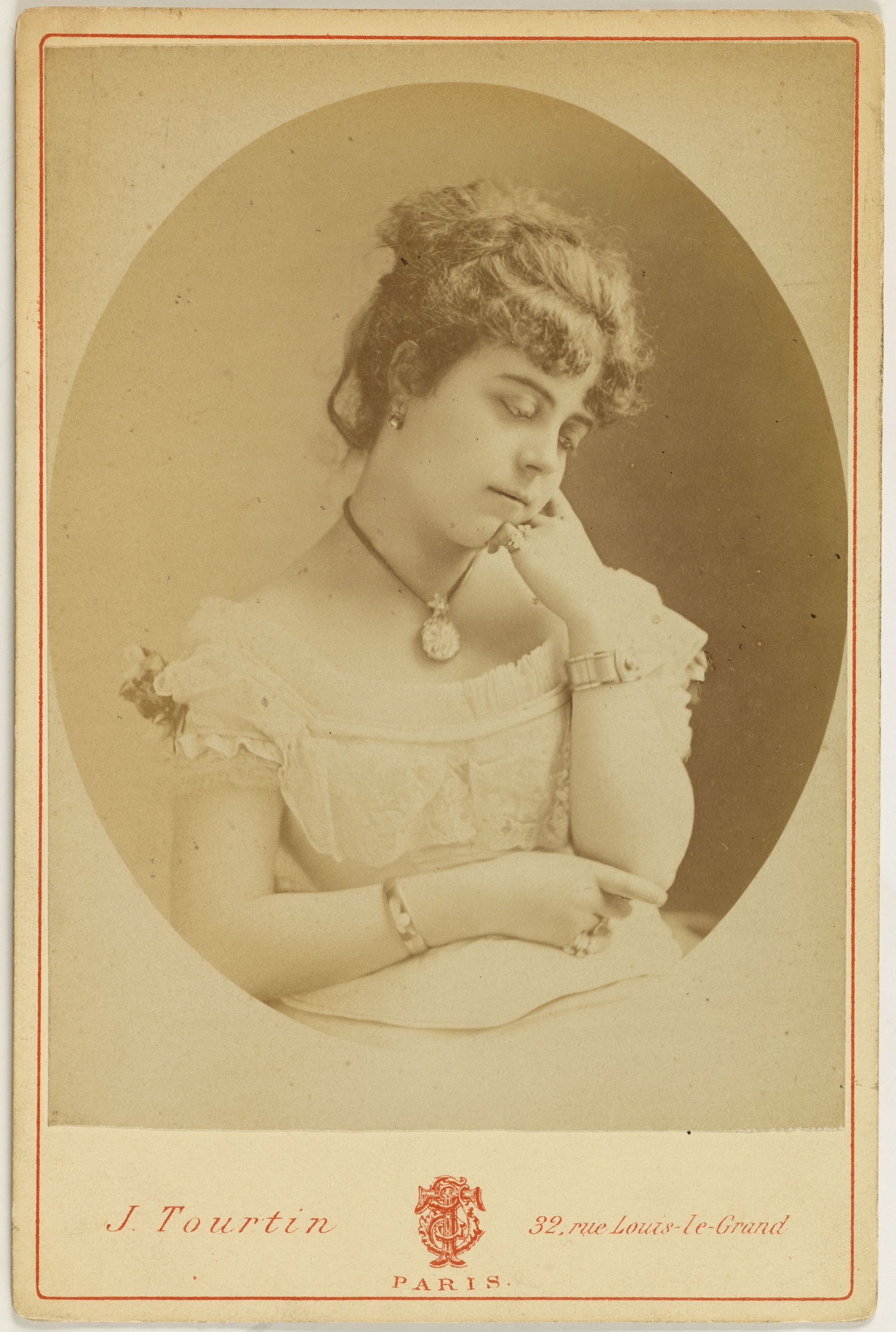 Joseph Tourtin, Portrait de Cerciaria, actrice