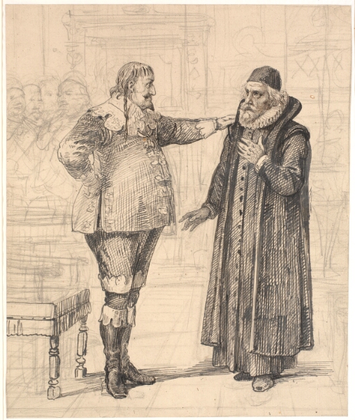 Wilhelm Marstrand, Ole Vind udnævnes til hofprædikant
