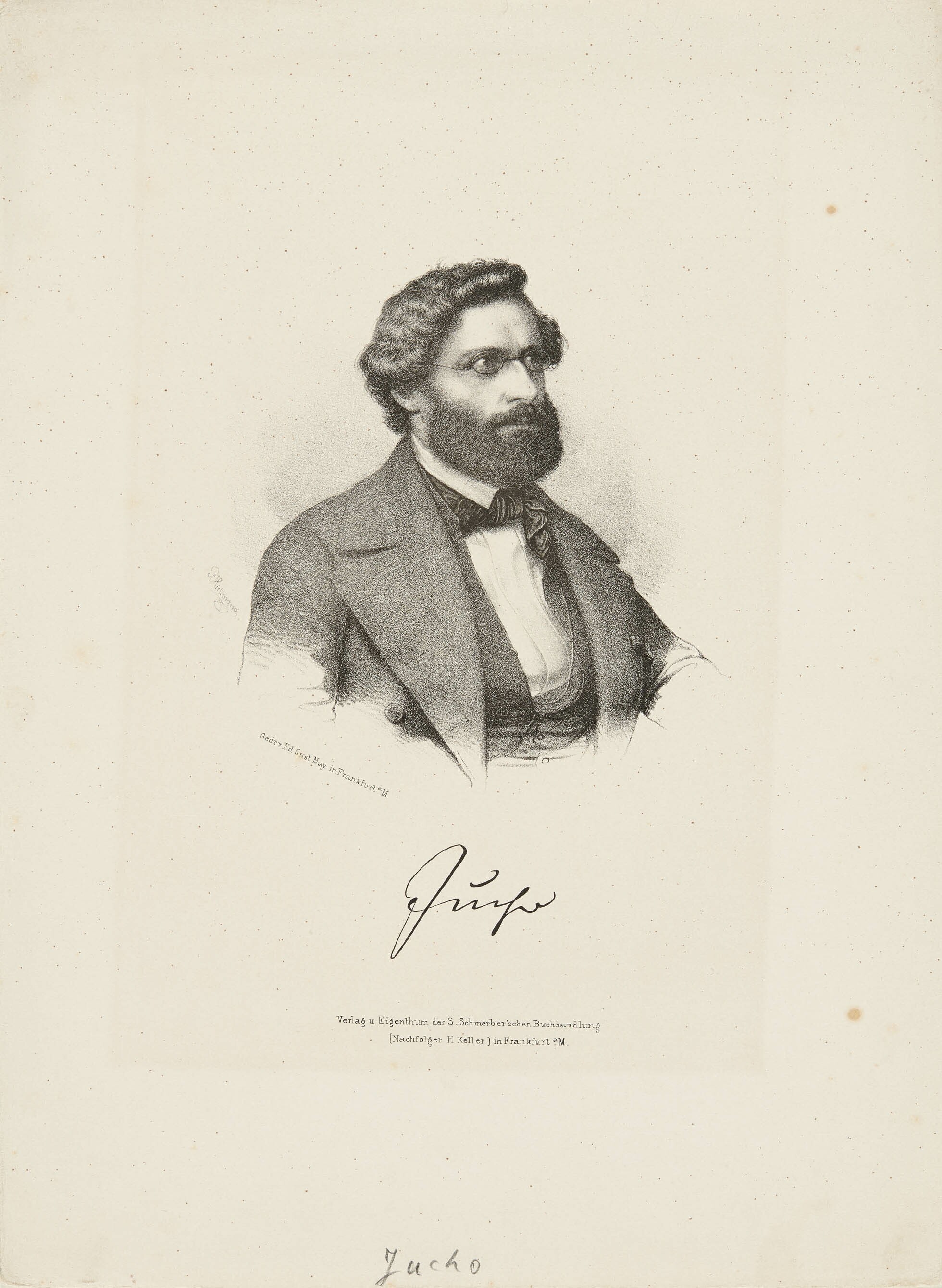 Fritz Hickmann, Bildnis Friedrich Siegmund Jucho