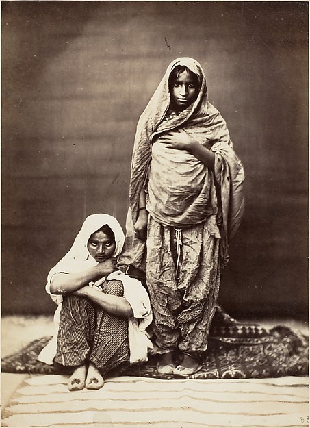 Unknown, [Two Indian Women, One Seated]