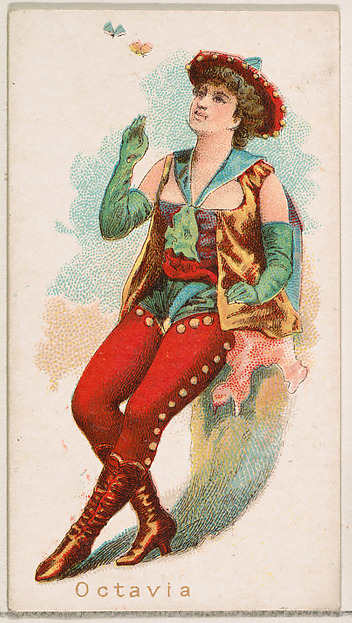 William S. Kimball & Company, Octavia, from the Ballet Queens series (N182) issued by Wm. S. Kimball & Co.