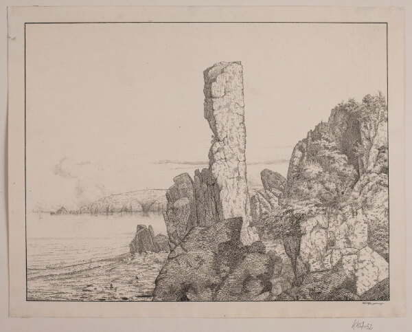 Vilhelm Kyhn, Klippekyst på Bornholm