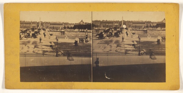 Unknown, [Place de la Concorde, Paris, France]
