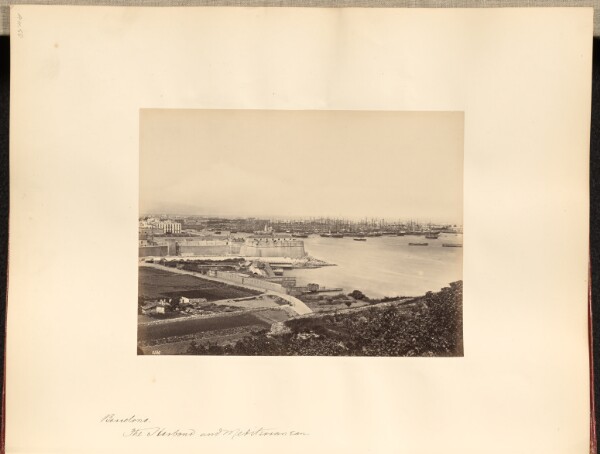 Francis Frith, Barcelona, the Harbour and Mediterranean