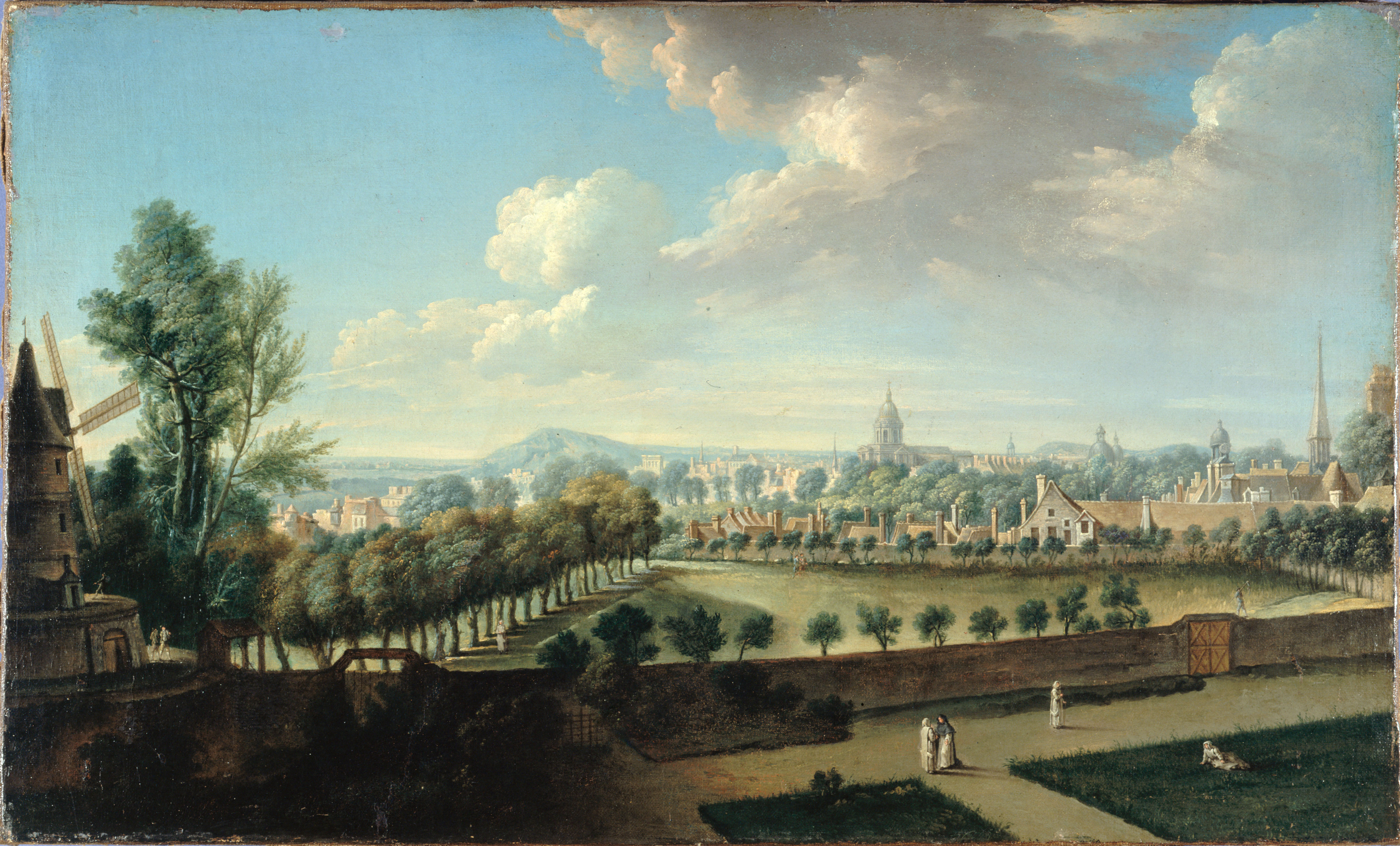 Nicolas Jean-Baptiste Raguenet, L'Enclos des Chartreux, rue d'Enfer