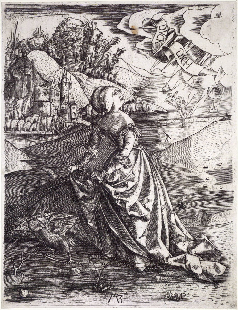Anonym, Die Frau mit der Eule