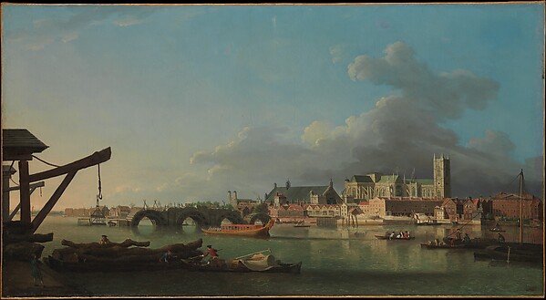 Samuel Scott, The Building of Westminster Bridge