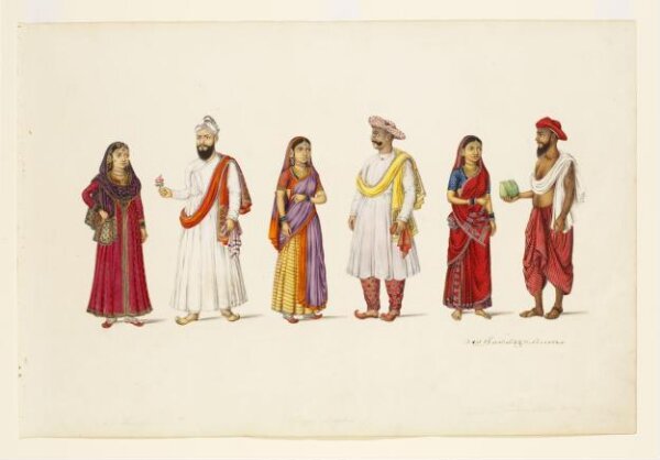 Unknown, Three couples