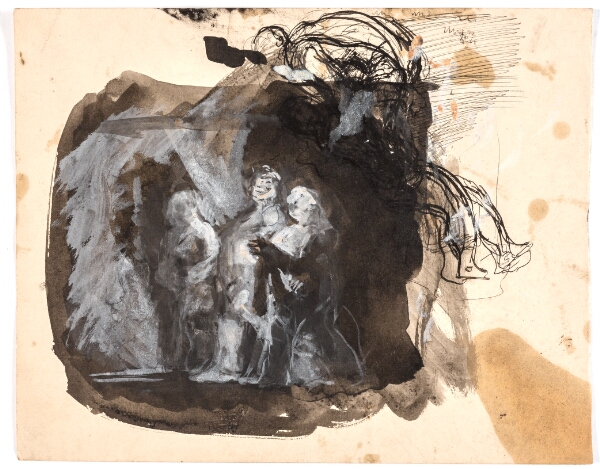 Oluf Hartmann, Studie til "Diogenes"