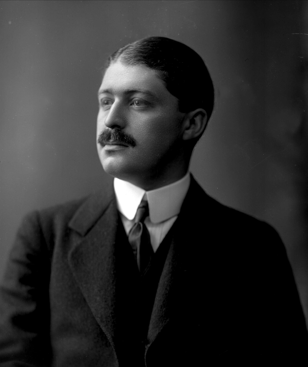 Gustav Borgen, Portrett av Rudolf Olsen.