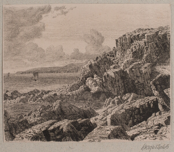 Vilhelm Kyhn, Kystparti fra Bornholm