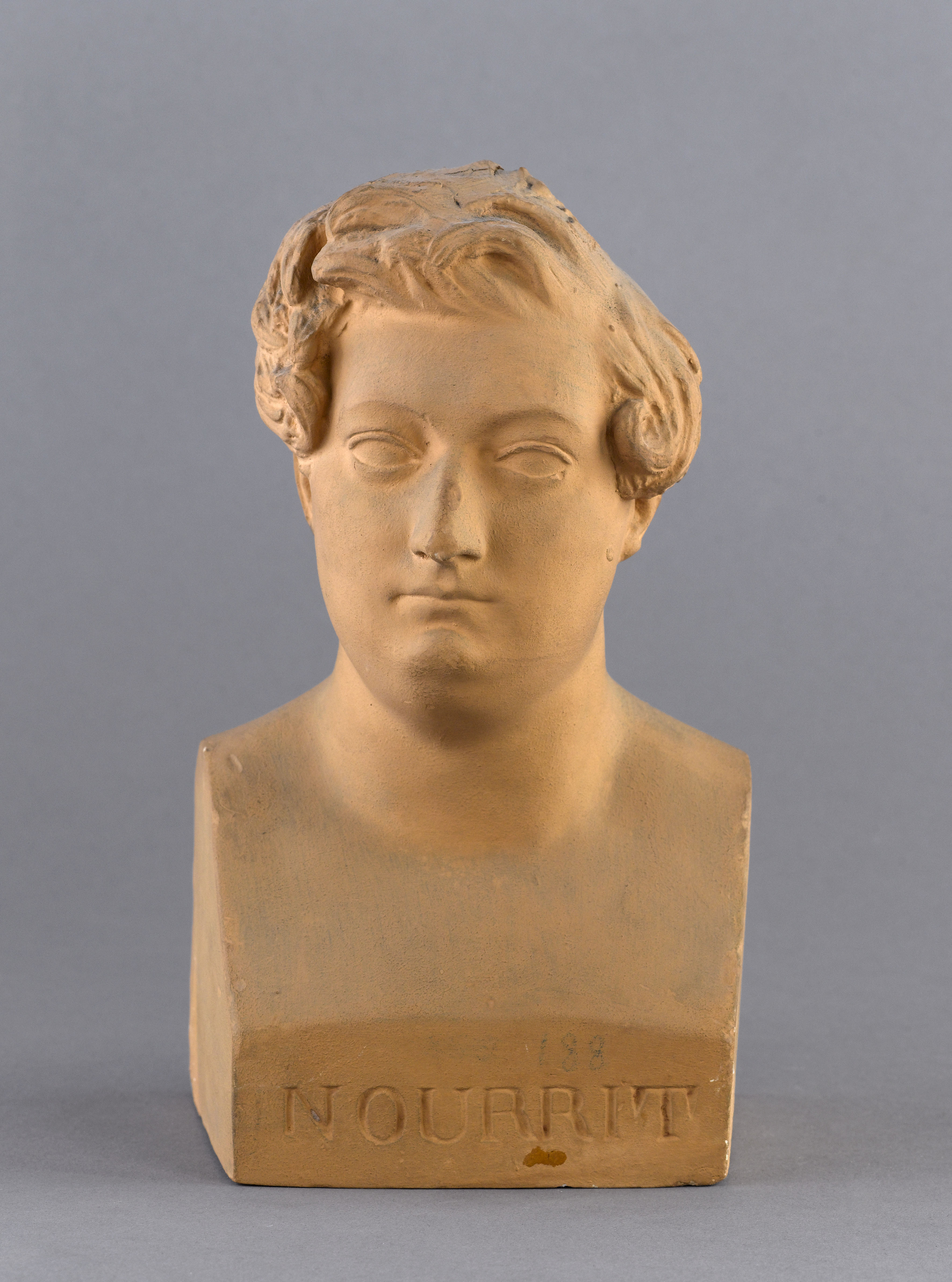 Jean Pierre Dantan, Portrait sérieux du chanteur, Adolphe Nourrit (1802-1839)