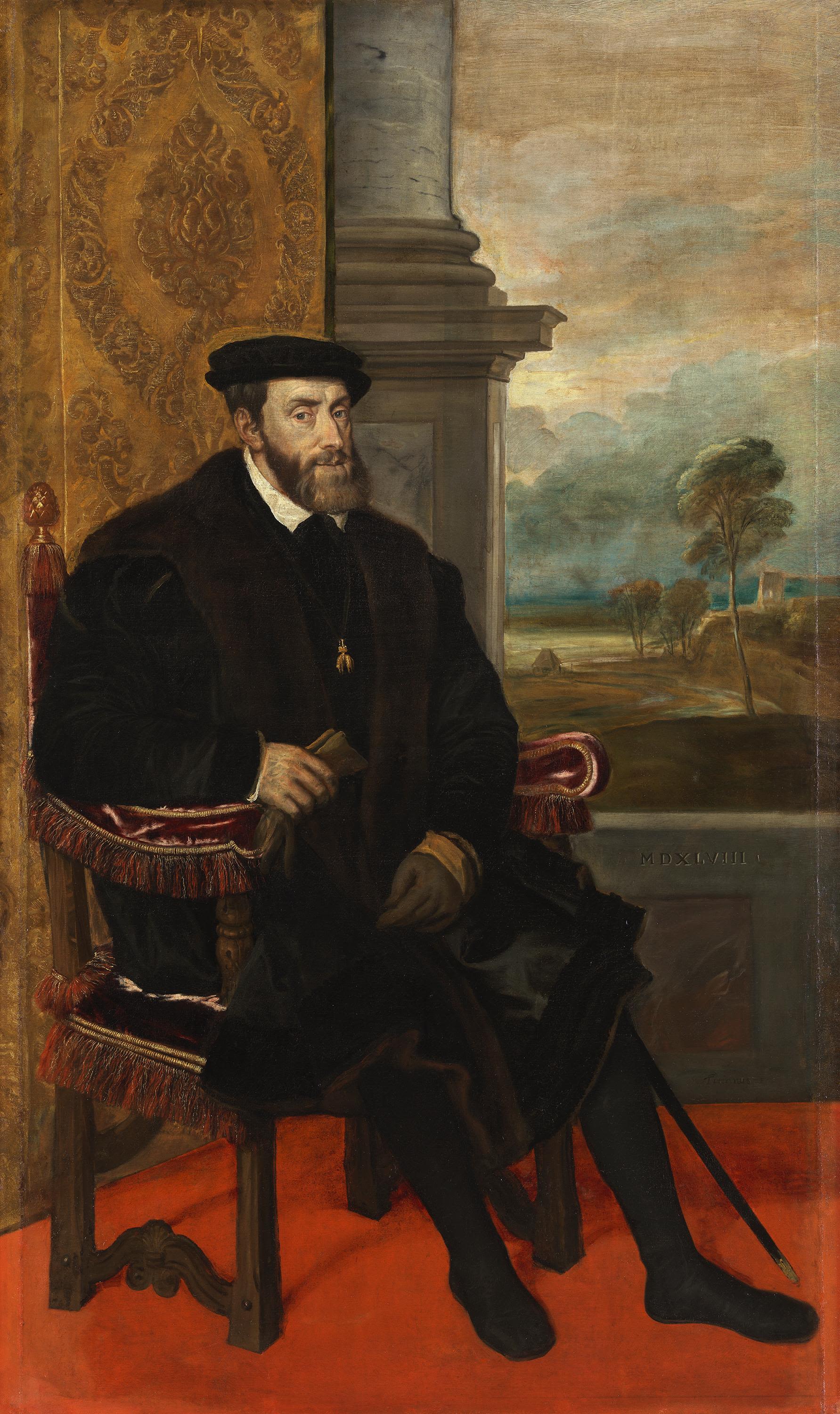 Titian, Portrait of Charles V