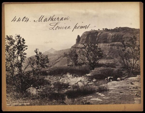 Francis Frith, Matheran.  Louisa Point