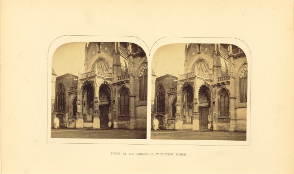 Unknown, Porch of the Church of Saint Vincent, Rouen