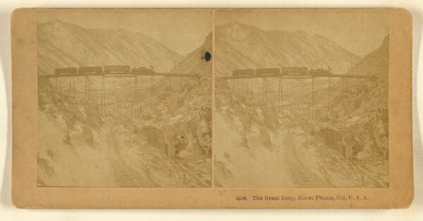 Benjamin West Kilburn, The Great Loop, Silver Plume, Col, U.S.A.