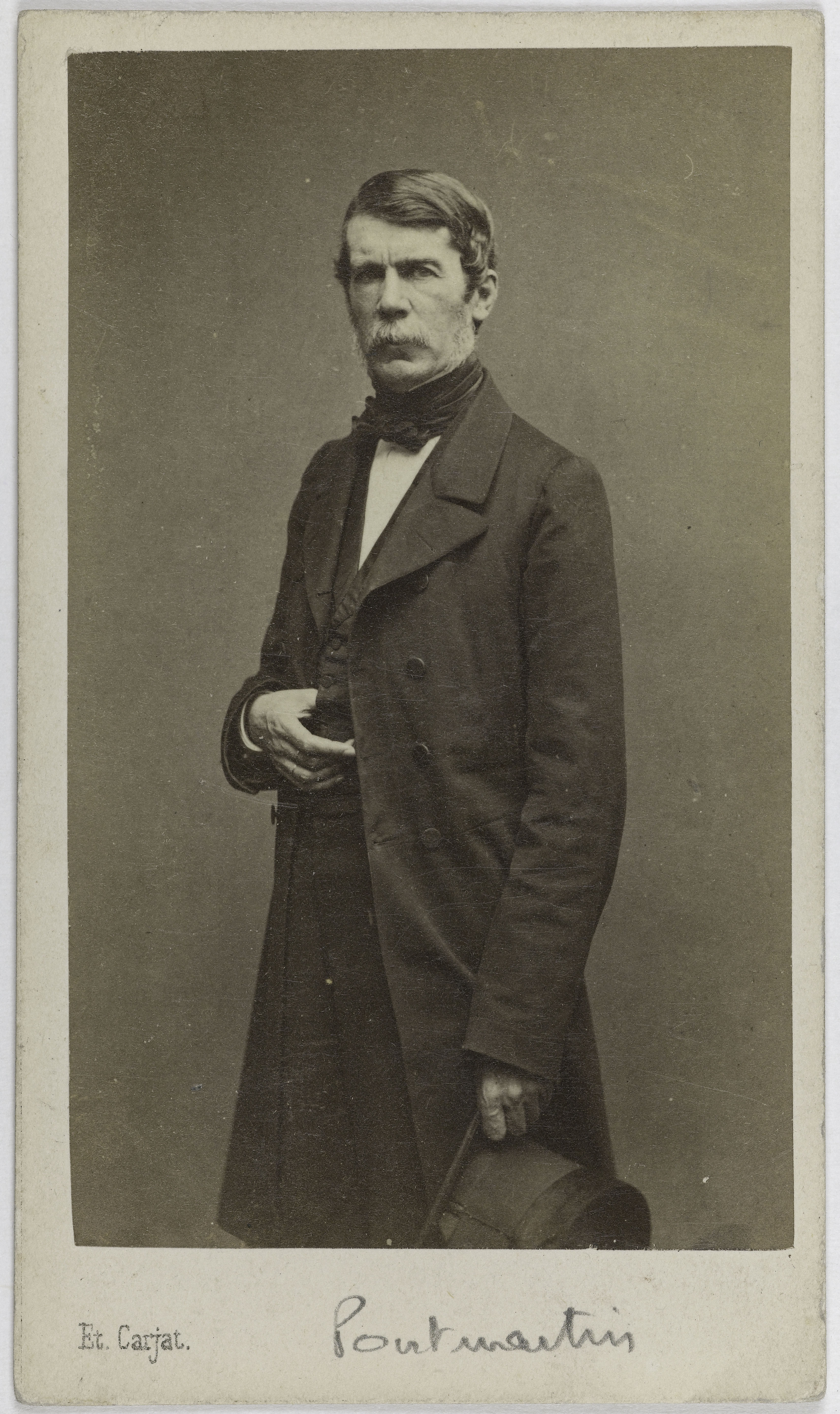 Etienne Carjat, Portrait d'Armand de Pontmartin, critique littéraire, journaliste et homme politique français.