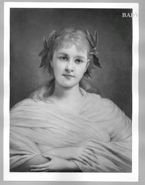 Gabriel von Max, Portrait of Beatrice
