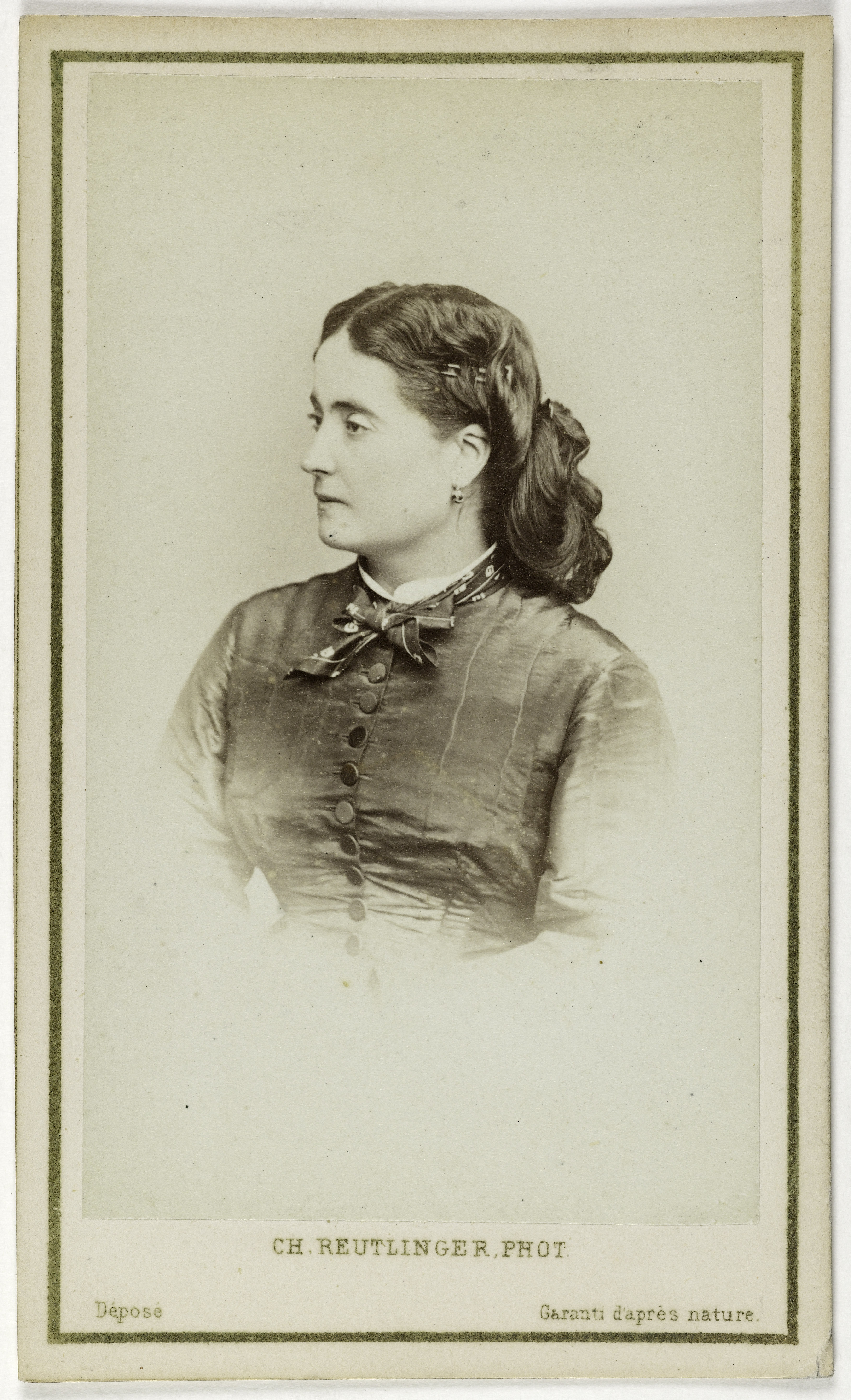 Charles Reutlinger, Portrait de Lagrange, (actrice)
