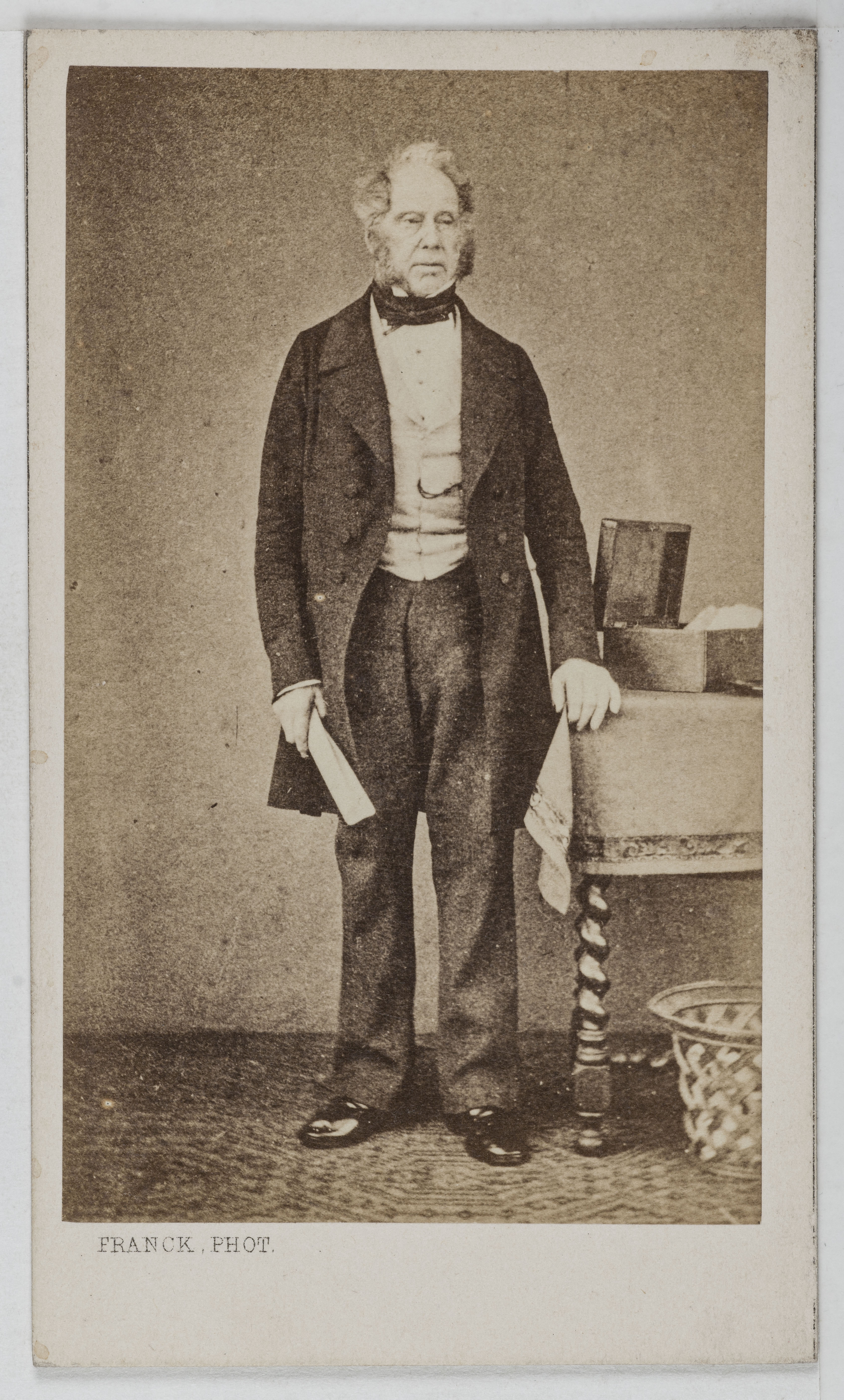 Franck, Portrait d'Henri John Temple (1784-1865), dit Lord Palmerston, Homme d'Etat anglais.
