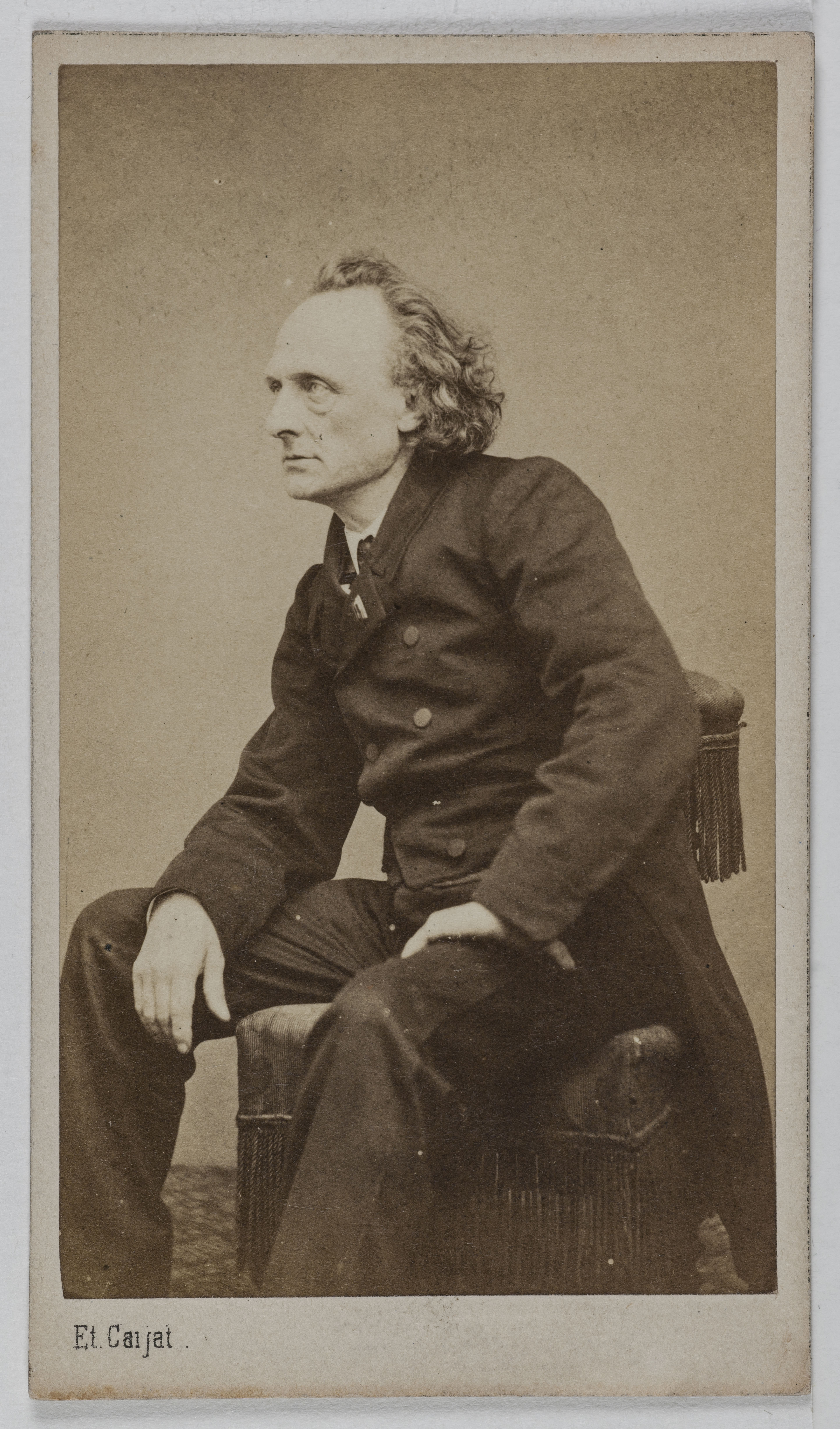 Carjat & Cie, Portrait de Henry Litolff, pianiste et compositeur.